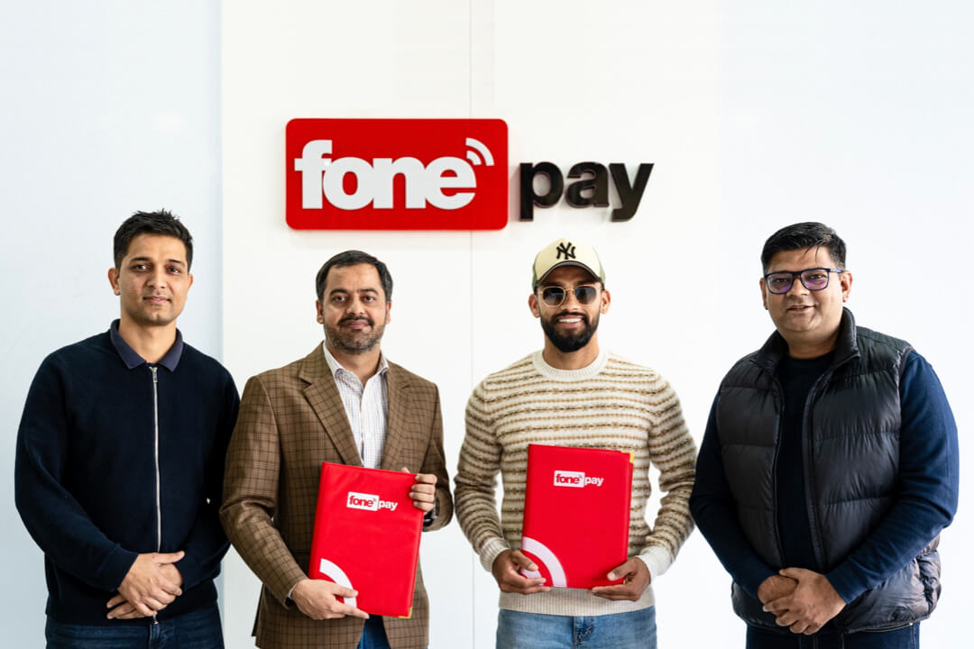 Fonepay Extends Partnership with Cricket Star Kushal Bhurtel - Featured Image